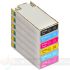 Epson T559-Serie Pack de 5 Cartuchos de Tinta Pigmentada Genéricos: T5591/T5592/T5593/T5594/T5595/T5596