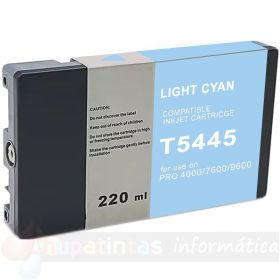 Epson T5445 Cian Light Cartucho de Tinta Pigmentada Genérico - Reemplaza C13T544500