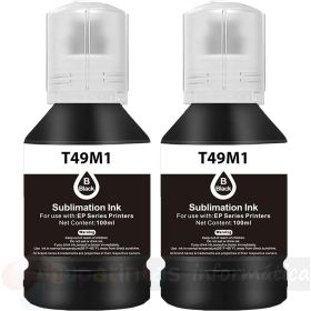 Epson T49M1 Negro - Pack 2 Botellas de Tinta Pigmentada Genericas C13T49M120