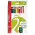 Stabilo GREENtrio  Pack con 12 Lapices de Colores - Mina de 2.5mm - Ideal para el Colegio - Colores Surtidos