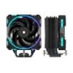 Coolbox H6 Ring ARGB Disipador Multizocalo - 6 Heatpipes - 240W TDP - Ventilador 120mm - Velocidad Max. 2000rpm - Iluminacion AR