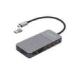 Ewent EW1156 Docking Station USB-C 8 en 1 con Ranura SSD M.2 - 1xHDMI 4K, 1xUSB-C 3.2, 2xUSB-A 3.2, 1xUSB-C PD 100W, 1xSD y 1xTF