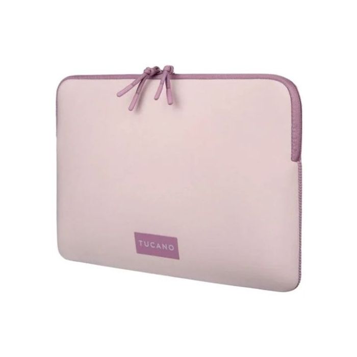 Tucano One Sleeve Funda Neopreno para MacBook Neo 13  - Proteccion Contra Golpes - Material Sostenible - Color Rosa