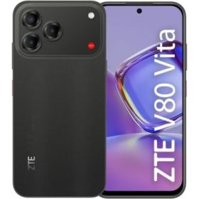 ZTE Blade V80 Vita Smartphone Pantalla 6,75  - 4 GB RAM - 256 GB - 120 Hz - Camara 50 MP -  Bateria 5000 mAh - Color Negro