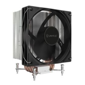 Unykach Unycool H61 Disipador CPU - Multisocket Universal - Ventilador 120mm - Color Negro