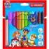 Stabilo Cappi Patrulla Canina Pack con 12 Rotuladores - Trazo de 1mm aprox. - Anilla en el Tapon - Incluye Insignia de Chase - C