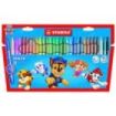Stabilo Power Patrulla Canina Pack con 30 Rotuladores con Diseños de la Patrulla Canina - Punta Media de 2mm - Tinta Lavable - C