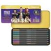 Stabilo Pen 68 Metallic K-Pop Demon Hunter Caja Metalica con 8 Rotuladores de Punta de Fibra - Trazo de 1mm aprox. - Tinta con B