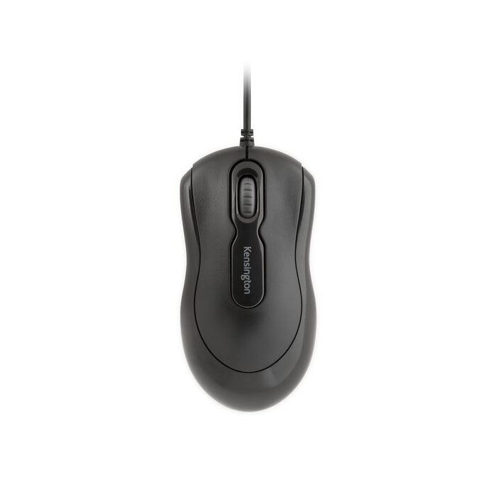 Kensington Mouse-in-a-Box™ Raton USB con Sensor Optico de 1000ppp - 3 Botones - Uso Ambidiestro - Color Negro