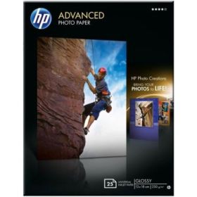 HP Q8696A Papel Fotografico Advanced Glossy 25 Hojas 13x18cm 250gr