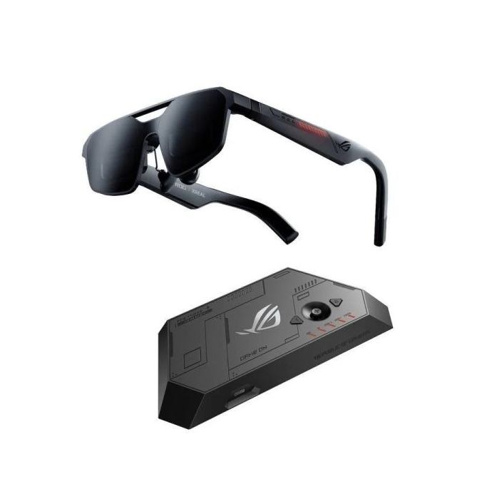 Asus ROG XREAL R1 Gaming AR Gafas de Realidad Virtual FHD - 2 Pantalla MicroOLED 240Hz - Campo de Vision de 57º