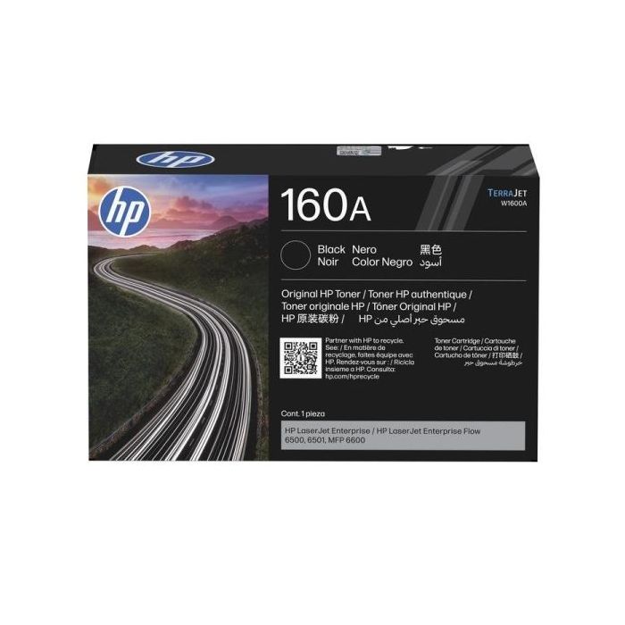HP W1600A Negro Cartucho de Toner Original - 160A