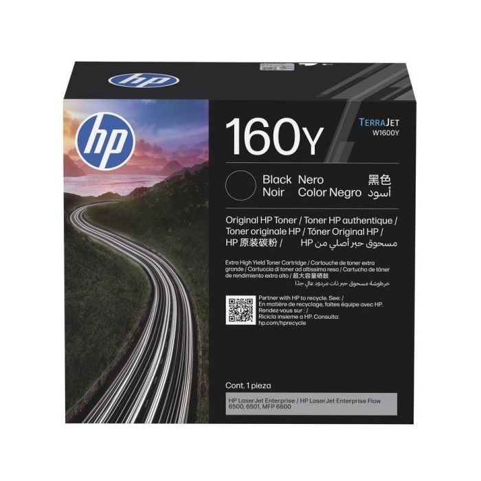 HP W1600Y Negro Cartucho de Toner Original - 160Y