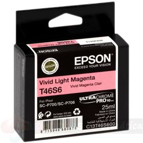 Epson T46S6 Magenta Light Vívido Cartucho de Tinta Original - C13T46S600-1