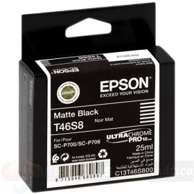 Epson T46S8 Negro Mate Cartucho de Tinta Original - C13T46S800-1