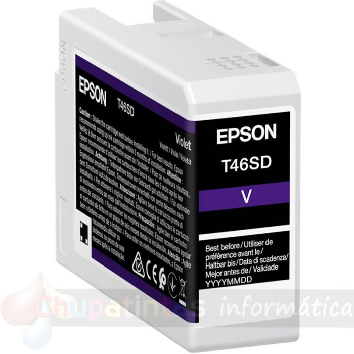 Epson T46SD Violeta Cartucho de Tinta Original - C13T46SD00-2