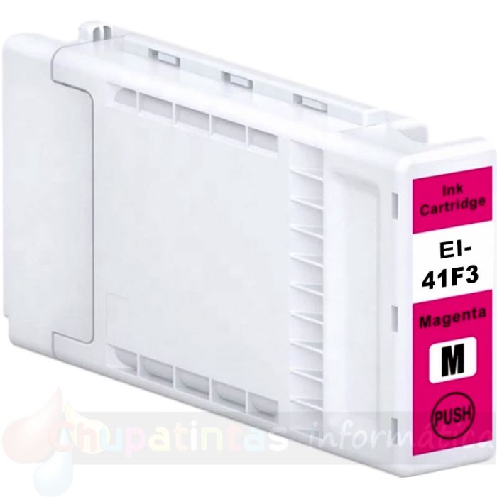 Epson T41F3/T41R3 Magenta Cartucho de Tinta Pigmentada Genérico - Reemplaza C13T41F340/C13T41R340