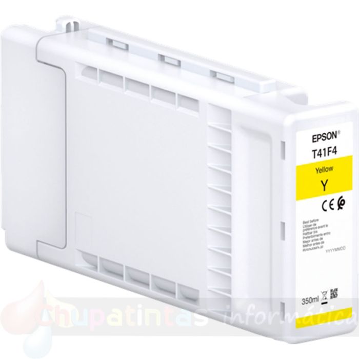 Epson T41F4 Amarillo Cartucho de Tinta UltraChrome XD2 Original - C13T41F440