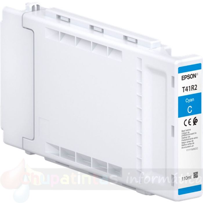 Epson T41R2 Cian Cartucho de Tinta UltraChrome XD2 Original - C13T41R240
