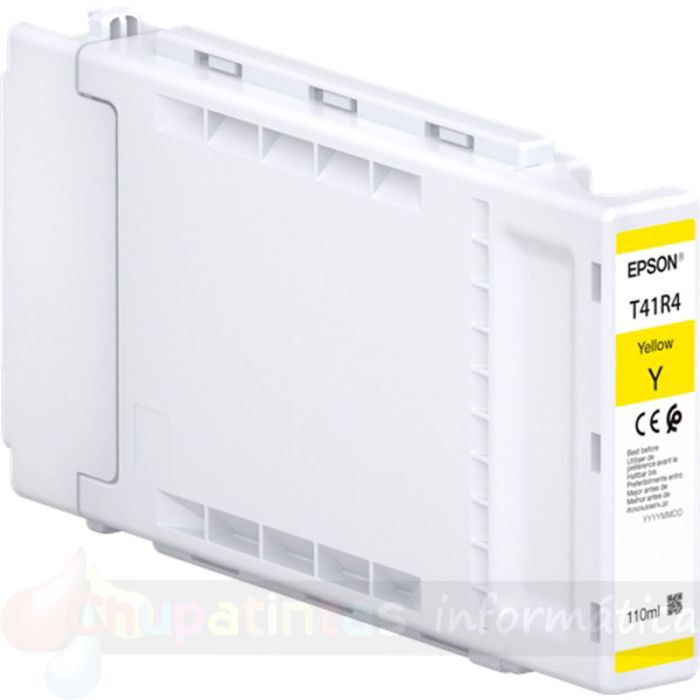 Epson T41R4 Amarillo Cartucho de Tinta UltraChrome XD2 Original - C13T41R440