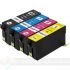 Epson T40D-Serie Pack de 4 Cartuchos de Tinta Genéricos: T40D1+T40D2+T40D3+T40D4