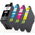 Epson T35XL Pack de 4 Cartuchos de Tinta Generico: T3591/T3592/T3593/T3594