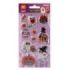 Apli Kids Glitter Movil Pack con 11 Pegatinas de Halloween - Con Efecto Glitter Movil que Aportan Brillo, Color y Movimiento
