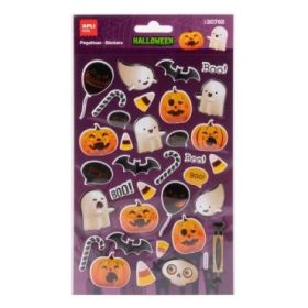Apli Kids Booo! Pack con 35 Pegatinas de Halloween - Perfectas para Decorar Cuadernos, Agendas, etc...