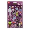 Apli Kids Esqueleto Pack con 22 Pegatinas de Halloween - Perfectas para Decorar Cuadernos, Agendas, etc...