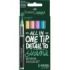 Faber-Castell Multimark Acrylic Brush Pack con 6 Rotuladores Acrilicos Punta Pincel - Trazo de 1 a 6mm - Tinta Acrilica a Base d