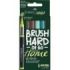 Faber-Castell Multimark Acrylic Brush Pack con 6 Rotuladores Acrilicos Punta Pincel - Trazo de 1 a 6mm - Tinta Acrilica a Base d