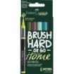 Faber-Castell Multimark Acrylic Brush Pack con 6 Rotuladores Acrilicos Punta Pincel - Trazo de 1 a 6mm - Tinta Acrilica a Base d