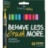 Faber-Castell Multimark Acrylic Brush Dopamin Pack con 12 Rotuladores Acrilicos Punta Pincel - Trazo de 1 a 6mm - Tinta Acrilica