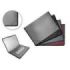 Manager Pack de 4 Carpetas A4 - Fabricadas en Polipropileno - Cierre con Gomas - Ideal para Congresos, Ferias, etc... - Colores