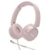 Energy Sistem Urban Auriculares con Cable - DeepBass - Diadema Extensible - Microfono Incorporado - Conexion USB-C - Color Rosa