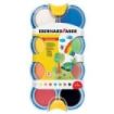 Eberhard Faber Pack de 8 Acuarelas Ø 44mm - Faciles de Usar - Colores Surtidos