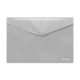 Bismark Sobre Portadocumentos A4 - Cierre de Velcro - Fabricado en Polipropileno - Medidas 325x230mm - Semitransparente