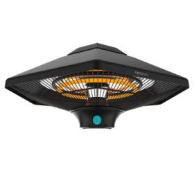 Cecotec ReadyWarm 2000 Power Ceiling Estufa Halogena de Techo para Exterior - Potencia de 2000W - Proteccion IP34 - 3 Niveles de