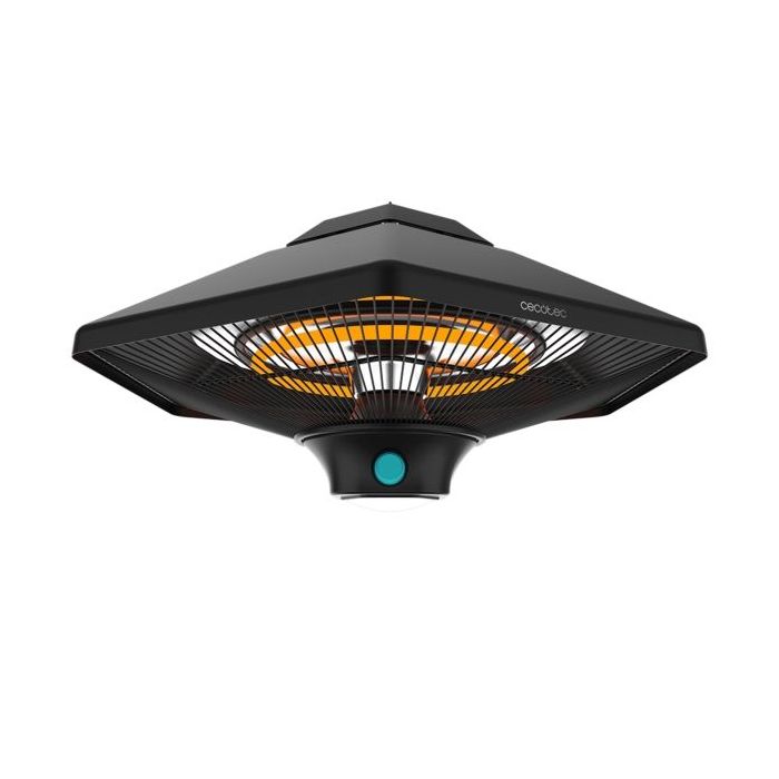 Cecotec ReadyWarm 2000 Power Ceiling Estufa Halogena de Techo para Exterior - Potencia de 2000W - Proteccion IP34 - 3 Niveles de
