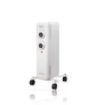 Daewoo DW9501 Radiador de Aceite - Potencia 1000W - 5 Elementos - Termostato Regulable - Ruedas - Asa de Transporte - Indicador