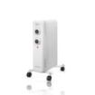 Daewoo DW9502 Radiador de Aceite - Potencia 1500W - 7 Elementos - Termostato Regulable - Ruedas - Asa de Transporte - Indicador