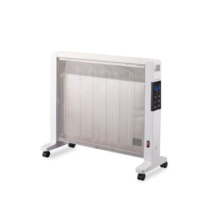 Daewoo DW9509 Radiador de Mica - Potencia 2000W - Mando a Distancia - Pantalla Digital Tactil - Termostato Regulable - 2 Niveles