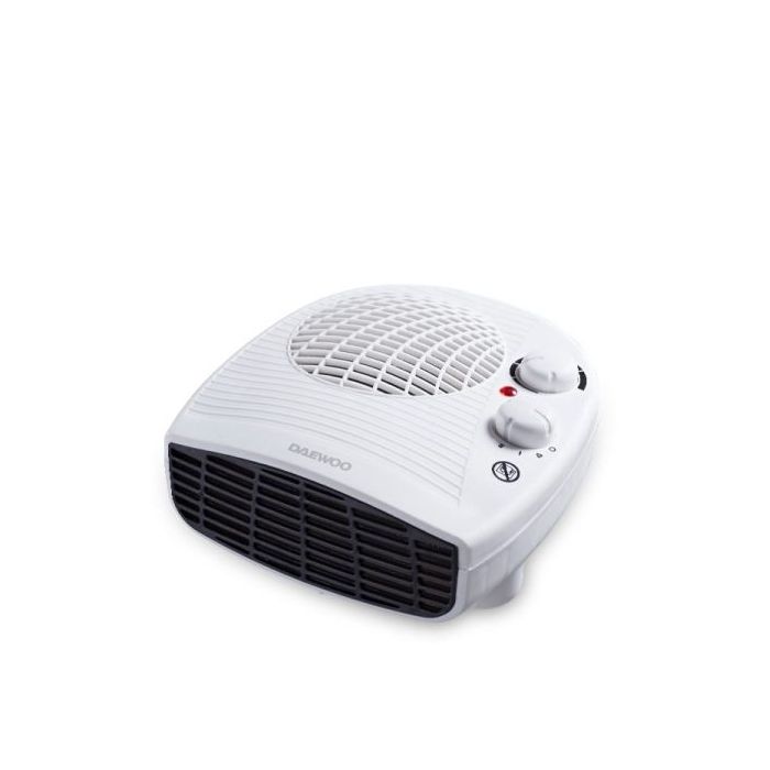 Daewoo DW9514 Calefactor de Aire 2000W - 2 Niveles de Potencia - Termostato Regulable - Funcion Ventilador
