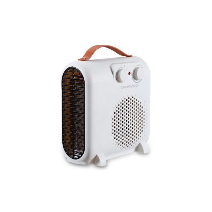 Daewoo DW9515 Calefactor de Aire 2000W - Vertical y Horizontal - 2 Niveles de Potencia - Termostato Regulable - Funcion Ventilad