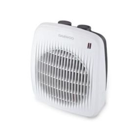 Daewoo DW9516 Calefactor de Aire 2000W - 2 Niveles de Potencia - Termostato Regulable - Funcion Ventilador