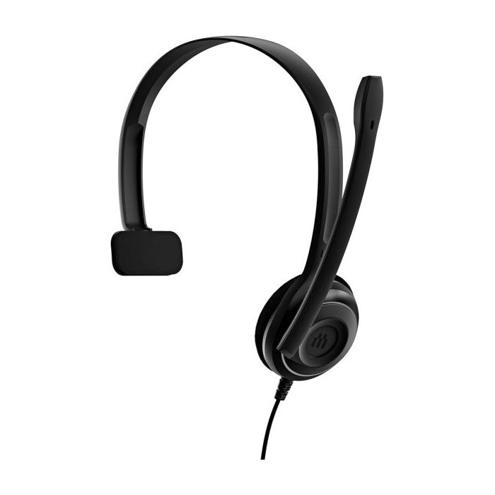 Epos PC 7 USB Auricular Monoaural con Microfono - Cable de 2m - Color Negro