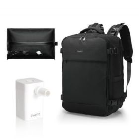 Ewent EW2540 Mochila para Portatil hasta 16,1  - Compartimento Para Zapatos - Bolsillo Antirrobo - USB-A y USB-C - Material Oxfo