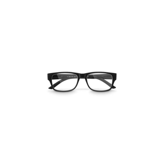 Hama Gafas de Lectura de +2.0 Dioptrias - Montura de Plastico Reciclado - Unisex - Color Negro