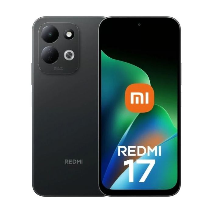 Xiaomi Redmi 17 5G Smartphone Pantalla 6.99  - 4GB - 256GB - Camara Principal 50MP - Bateria 7700mAh - Color Negro