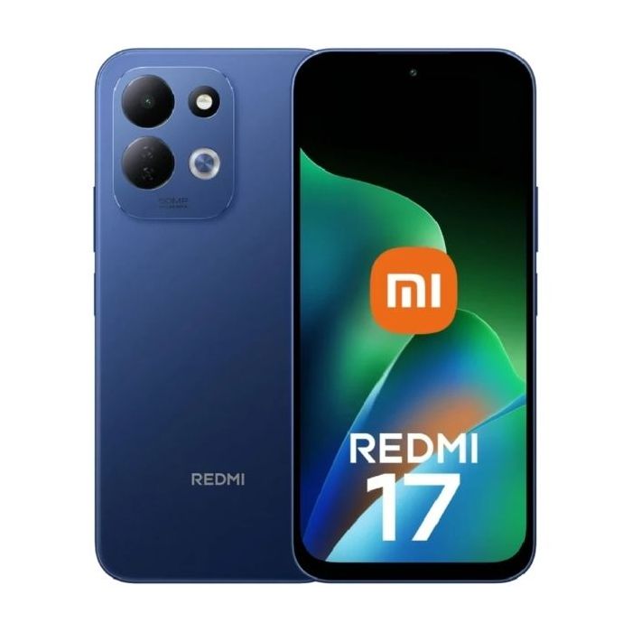 Xiaomi Redmi 17 5G Smartphone Pantalla 6.99  - 4GB - 256GB - Camara Principal 50MP - Bateria 7700mAh - Color Azul